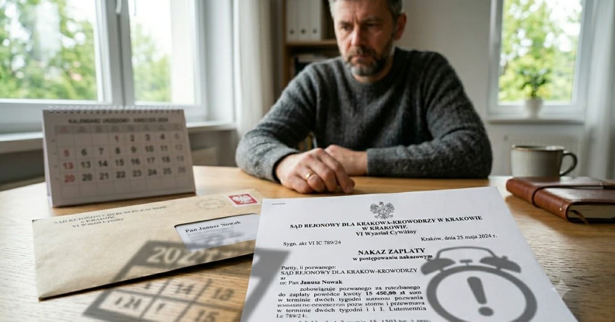 Co się stanie, jeśli nie złożysz sprzeciwu od nakazu zapłaty?