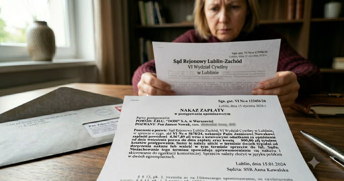 VI Nc-e – co oznacza ta sygnatura na nakazie zapłaty?